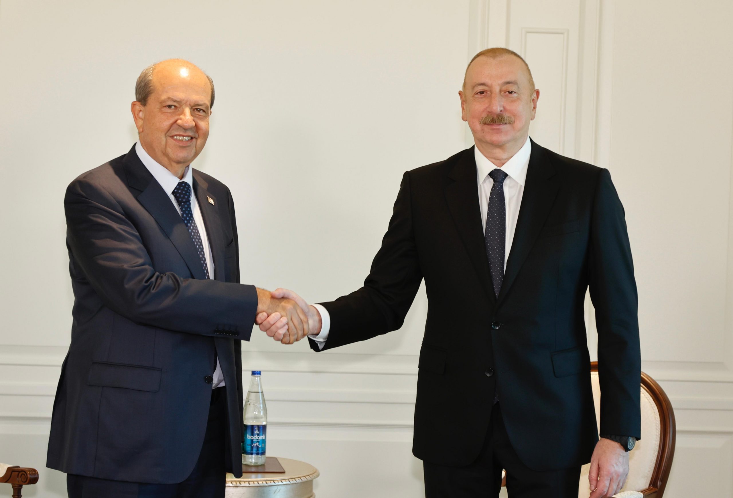 Cumhurbaşkanı Tatar, Azerbaycan Cumhurbaşkanı Aliyev ile görüştü...Tatar: "Çok samimi ve yararlı bir görüşme yapma fırsatı buldum”