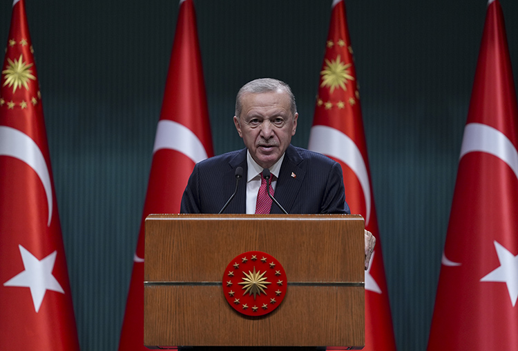 Erdoğan: "Doğu Akdeniz'de ısınan sular, bizi ve bölgemizdeki kardeş ülkeleri tedirgin ediyor"