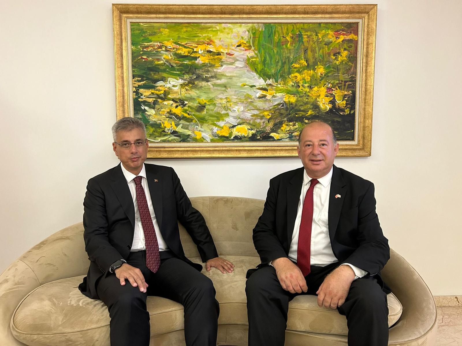 Sağlık Bakanı Dinçyürek, TC Sağlık Bakanı Memişoğlu ile görüştü