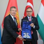 Başbakan Ünal Üstel, TÜRKPA Genel Sekreteri Ramil Hasan ile bir araya geldi