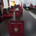 Çavuşoğlu, 48. TRT Uluslararası 23 Nisan Çocuk Şenliği’ne katılacak öğrenci ve öğretmenleri kabul etti