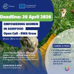 Tarım-Gıda alanında Kadınları Güçlendirme (EWA) Grow 2026 programı için başvurular başladı